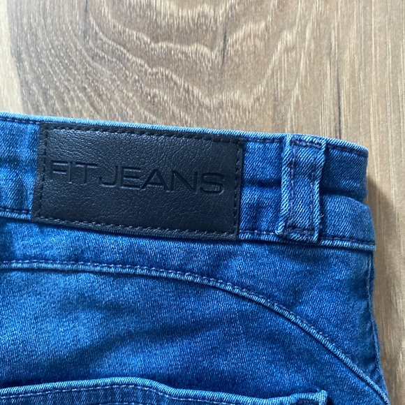 Fitjeans Contour Mid Waisted - Azure Blue - Picture 4 of 13